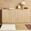 Buffet 63 "à rayures verticales avec rangement-16080550