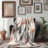 Winter Rustic - 1 Piece Premium Sherpa Blanket-99457937