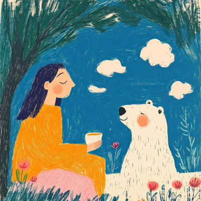 Wild Spirit, Gentle Heart 1 - Unframed