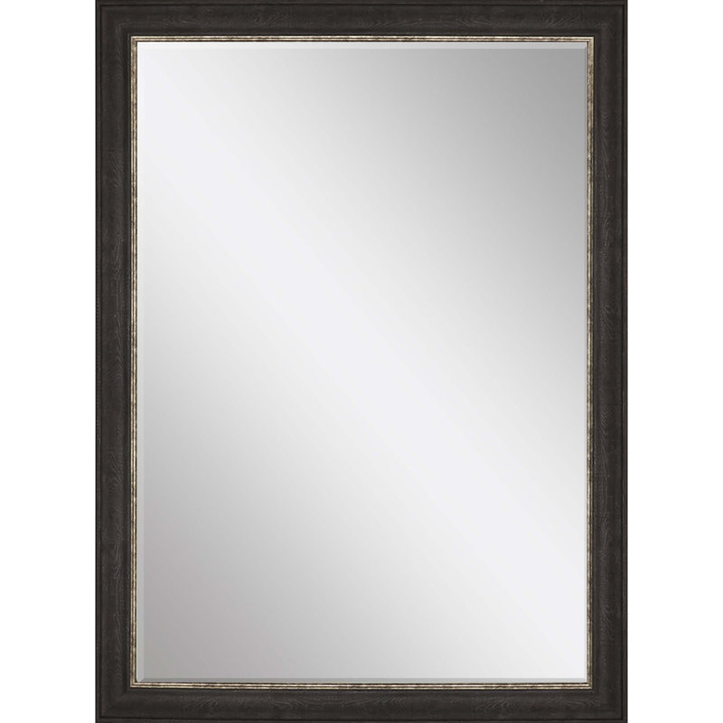 41" Dark Brown Accent Mirror