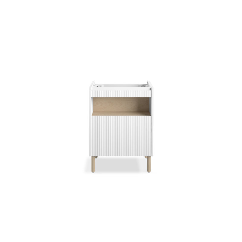 Spacity 22-3/4 In. Wall-Hung Bathroom Vanity Cabinet, White