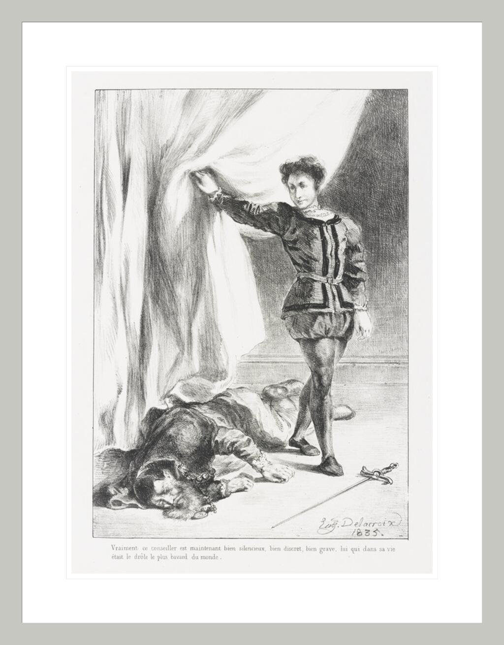 Red Barrel Studio® Hamlet et le cadavre de Polonius (Act. III Sc. IV ...