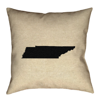 Housse d’oreiller/coussin double face à double face en faux oreiller tennessee Katelyn Smith