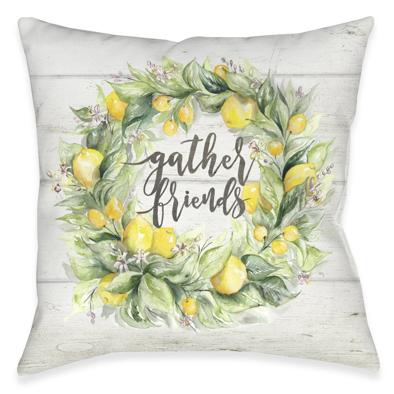  Coussin décoratif floral Gather Friends, Intérieur