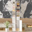 Slim Tall Bathroom Cabinet With Adjustable Shelves, Storage Cabinet With Toilet Paper Scroll And Small Drawer-792226954
