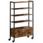 Bibliothèque Keegen standard en fer, étagères industrielles avec armoires de rangement, étagères de rangement pour le salon, la chambre à coucher -1949562267-1949562268