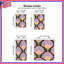 Rideaux à motif de coquillages et coquillages obscurcissant - 2 panneaux-129727709-129727713