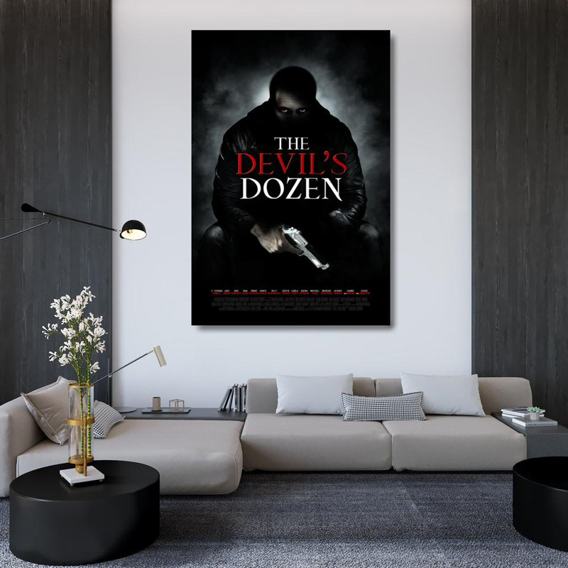 The Devil's Dozen, 48" H x 32" W