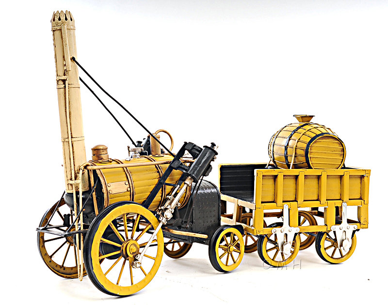 Locomotive à vapeur 1829 stephenson rocket decorative