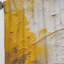 Expressions intuitives bleues et jaunes I - Rideau en velours moderne - obscurcissant - 1 panneau-107826590