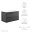 Meuble-lavabo mural 36 po Modway Render-415697356