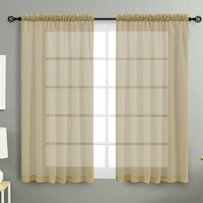 Dima Sheer Curtain Pair
