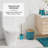 Complete 22 Piece Bathroom Accessory Set with Bath Rugs, Shower Curtain Set, Liner, and Hooks-95756591