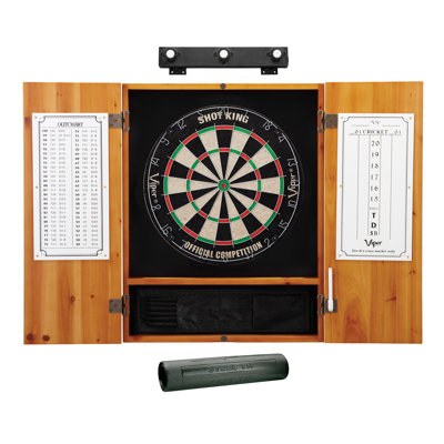 Viper Bristle Dartboard and Cabinet Set