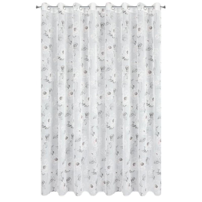 Agustiniano Room Darkening Curtain Single Panel, Pink