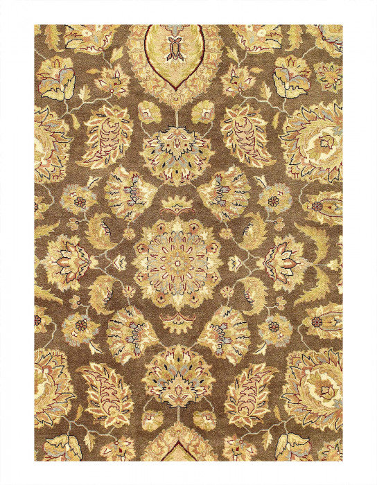 Fine Hand Knotted Persian Tabriz design 8' X 9'9''