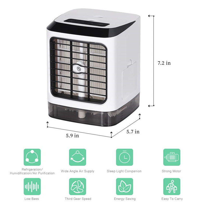 Ventilateur sur pied 7,2 po BTY