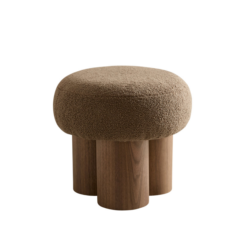 Medelyn Upholstered Ottoman, Brown, Brown