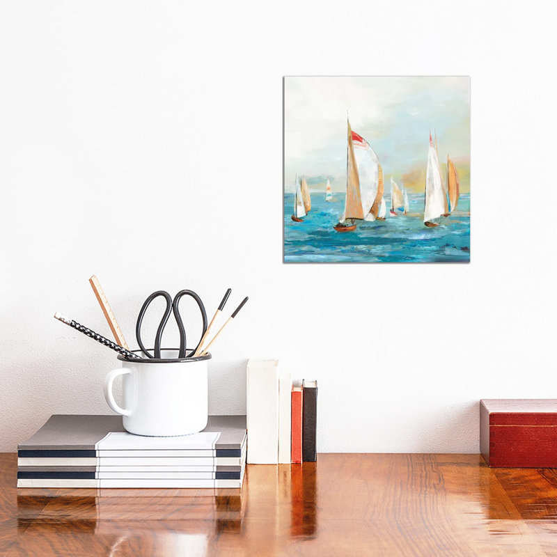 Sleepless by Allison Pearce - Wrapped Canvas Painting, 30.48 cm H x 30.48 cm W
