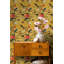 Papier peint chinois à motif d'oiseaux et de fleurs Chinoiserie