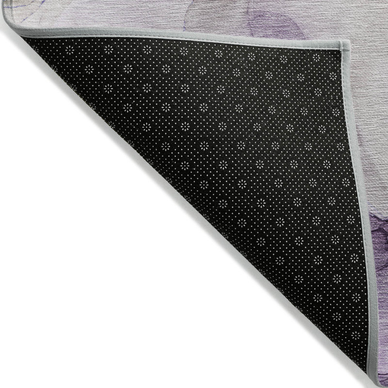 Tapis intérieur / extérieur Kyrie avec envers antidérapant, Rond 8 pi