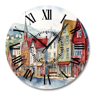 Horloge murale Terre-Neuve II