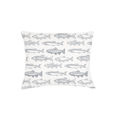 Printed Pillows Linen Animal Print Accent Pillow