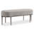 Linea Polyester Upholstered Bench