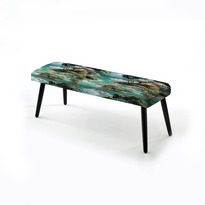 Banc tropical rembourré Island Dreamland