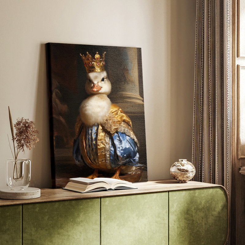 ANIMALS Series CCV III - Toile tendue avec châssis Premium - Prêt à être accroché, H 60 po x l 40 po