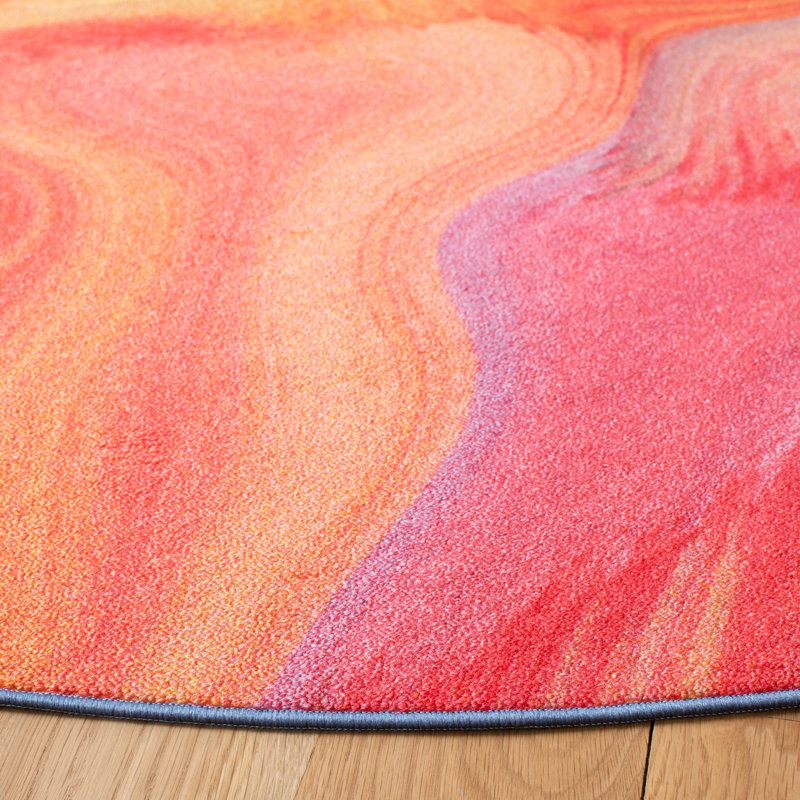 Davey Performance Machine Washable Abstract Rug, Runner 2'2" x 12'