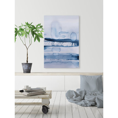 Turbulence 1 Piece Wrapped Canvas Painting