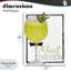 Plaque murale cocktail en parfait état, design par Lorenzo Collective