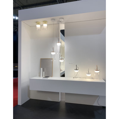 1 - Light LED Cylinder Pendant
