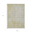 Tapis intérieur lavable damassé 9 pi x 12 pi doré