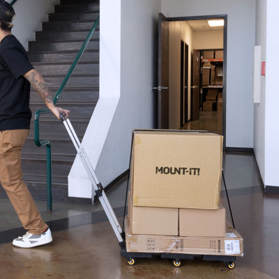 Mount-It! 300 lb. Capacity Folding Hand Truck Dolly