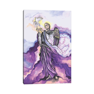 «The Seven Archangels - Archangel Uriel», reproduction sur toile tendue
