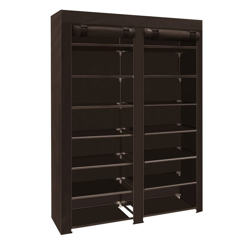 20 Pair Shoe Rack, Brown