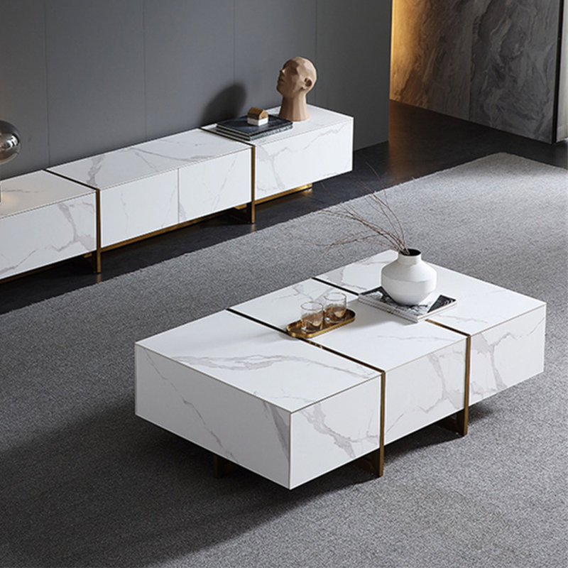 Table basse moderne simple et luxueuse