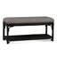 Summer Retreat Wicker Shelf Storage Bench-71425159-86505831