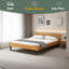 Cadre de lit en bois de pin-338025247