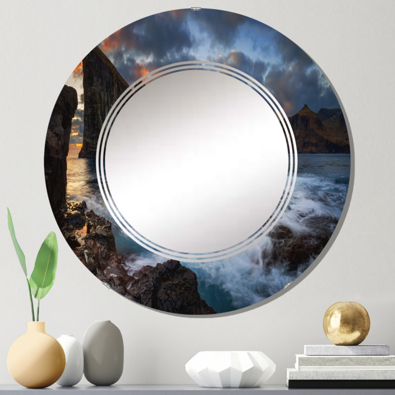 Miroir de salle de bain sans cadre, 24 po x 24 po