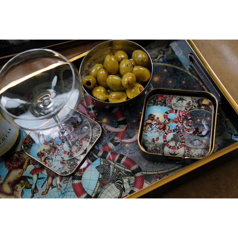 Le Cirque Du Monde Rectangular Tray Set - MYRTLE & MARY