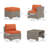 Nija 6 - Person Seating Group with Cushions