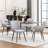 Upholstered Faux Leather Dining Chairs-802716901-788490056