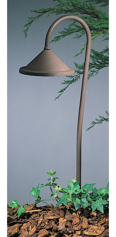 Arinze Low Voltage Pathway Light, 27" H x 8.38" W, Mission Brown