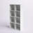 Lakrisha 4-Tier Cube Bookcase with Finished Back-381607255