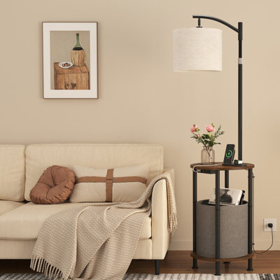 Lampe sur pied à plateau réglable 62,99 "avec sac de rangement