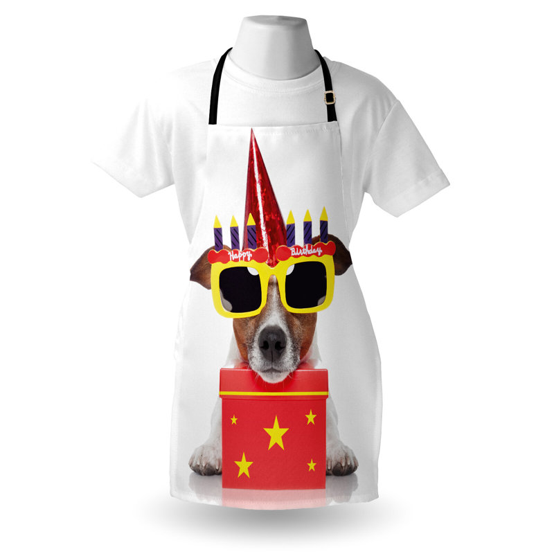 Birthday No Pattern Bib Apron