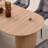 70.8" Oval Dining Table For 4, Modern Farmhouse Kitchen Table For 6, Rustic Large Dinner Table For Dining Reception Room-1358629853